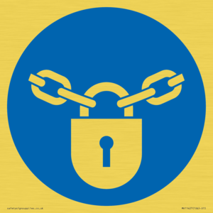 Mandatory: Keep locked